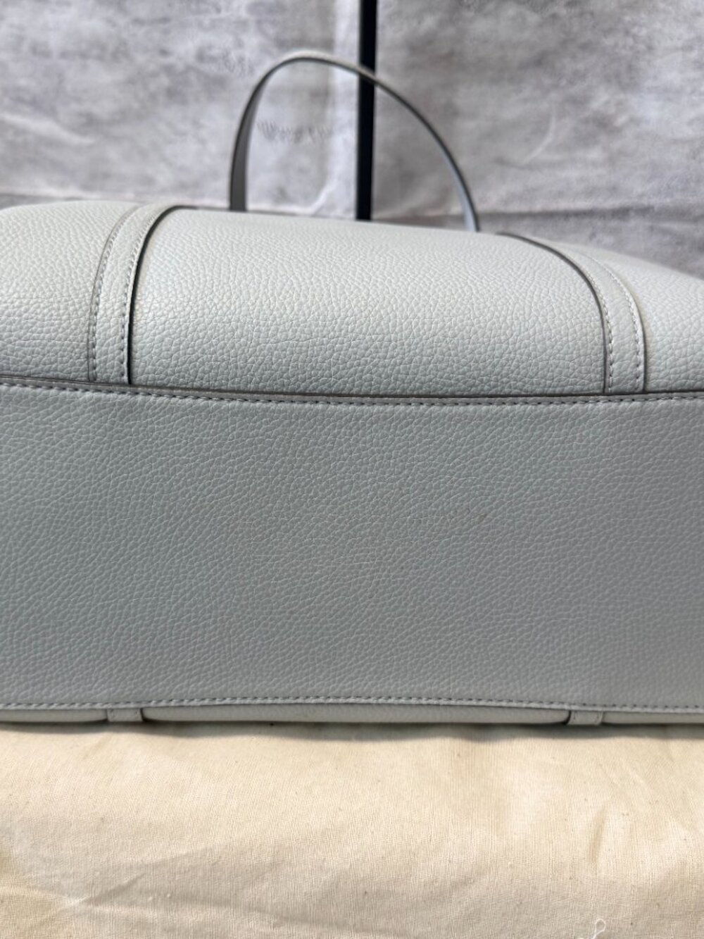Tory Burch Perry triple-compartment tote - feather gray - Picture 4 of 12